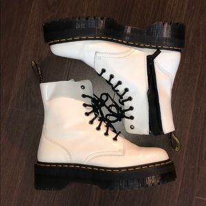 White Dr. Martens JADON